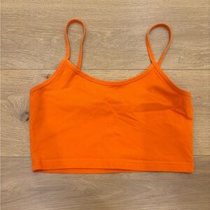 ORANGE TANK TOP